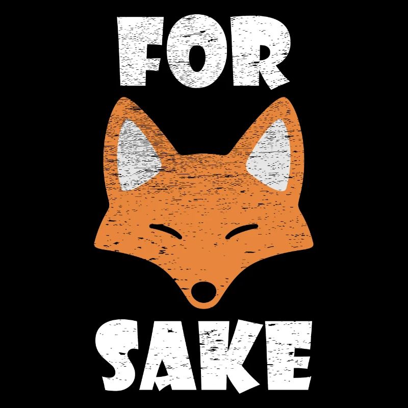 Fox funny saying vintage fun gift