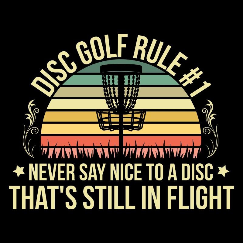 Frisbee Disc Golf Rule No. 1