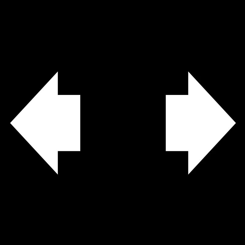 arrow left right