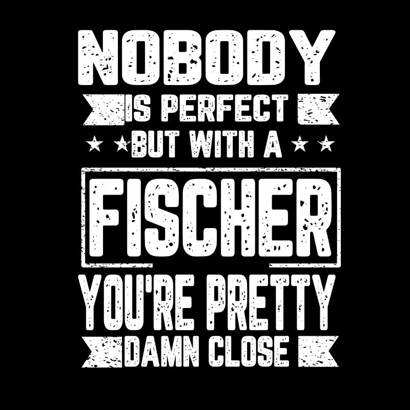 Fischer Niemand ist Perfekt Geschenkidee