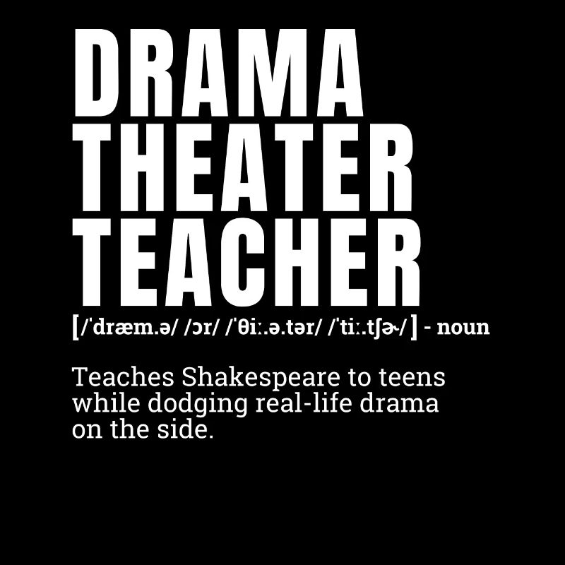 Drôle Théâtre Professeur Définition Humour