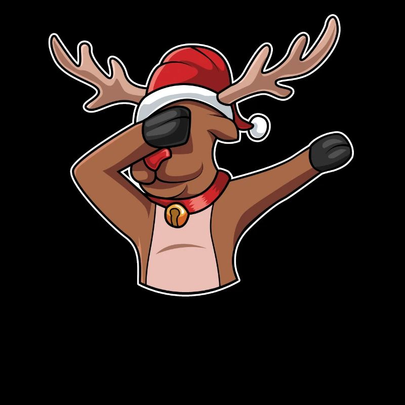 DABBING REINDEER - Dabbendes reindeer