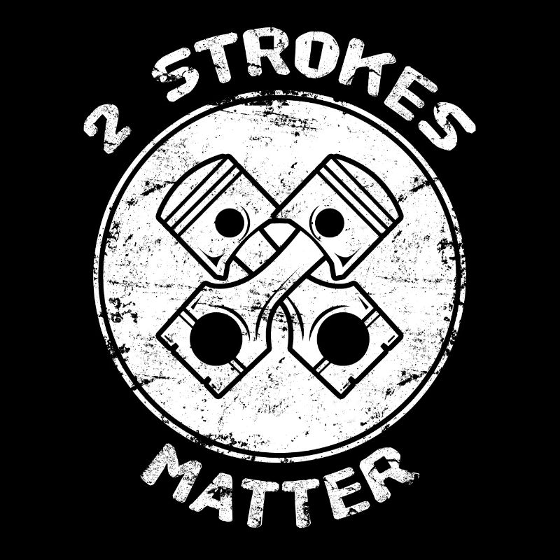 Two-stroke motorcycle motocross