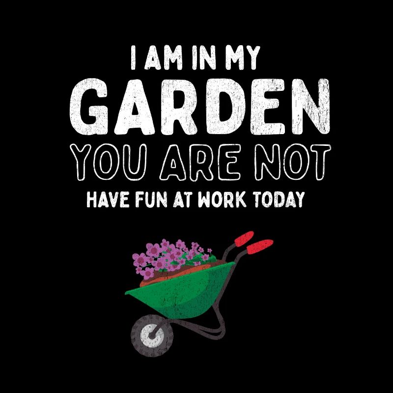 Herren Gärtner Ruhestand Geschenk Ich bin in meinem Garten