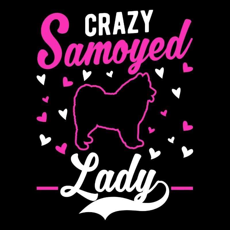 Folle Dame Samoyède Samojede