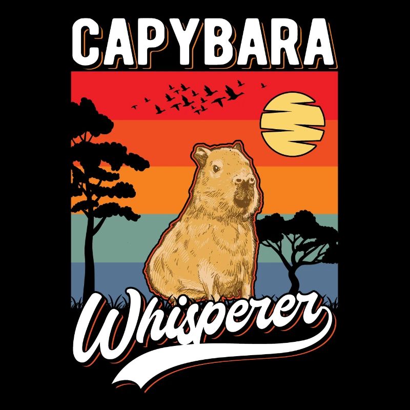 Capybara Flüsterer Capybara Whisperer