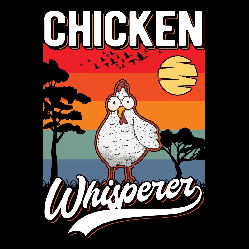 Poulet Chuchoteur Éleveur de poulet