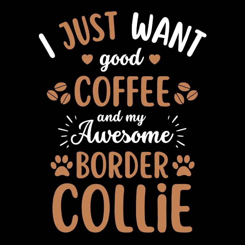 Border Collie Coffee Dog Cafe
