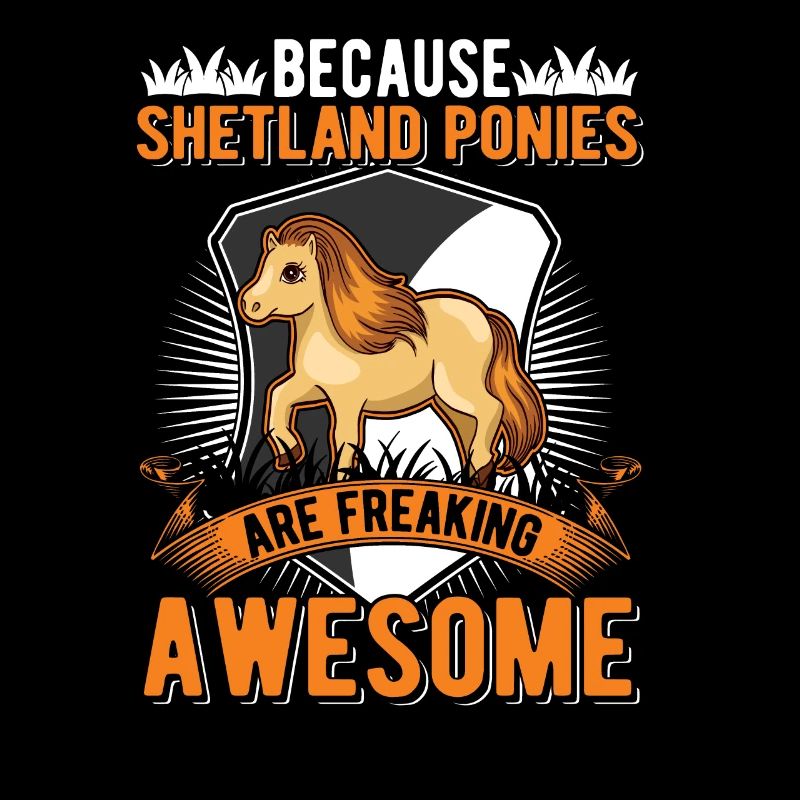 Parce que les poneys Shetland sont impressionnants