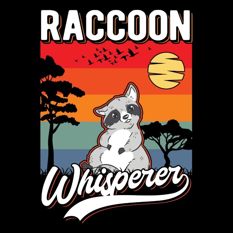 Waschbär Flüsterer Raccoon Whisperer