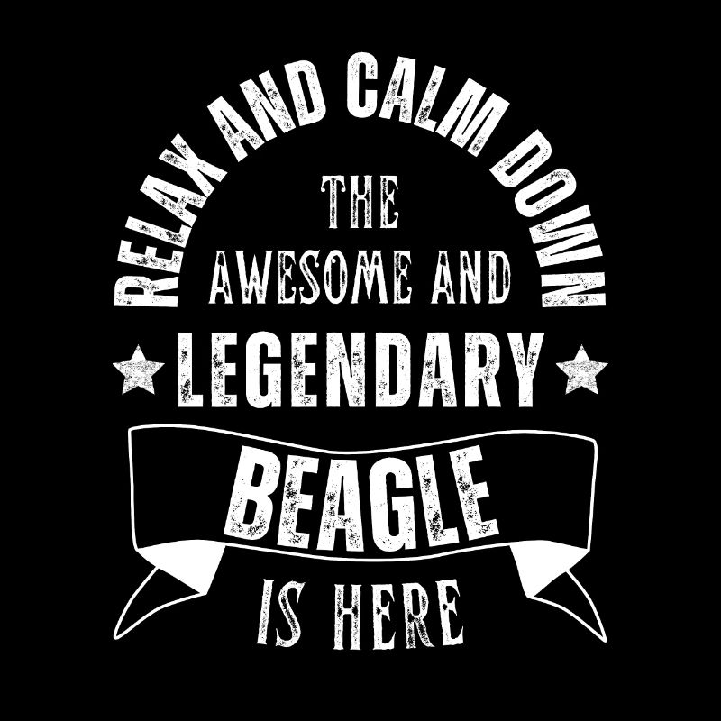 Relax my legendary Beagle is here Retro