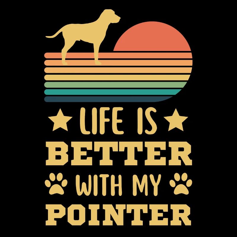 Legendary English Pointer Vintage Retro