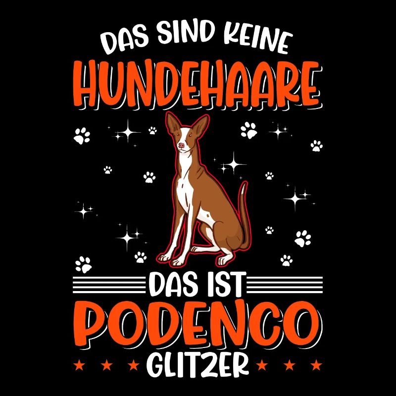 Podenco Glitter Lévrier espagnol Podenco