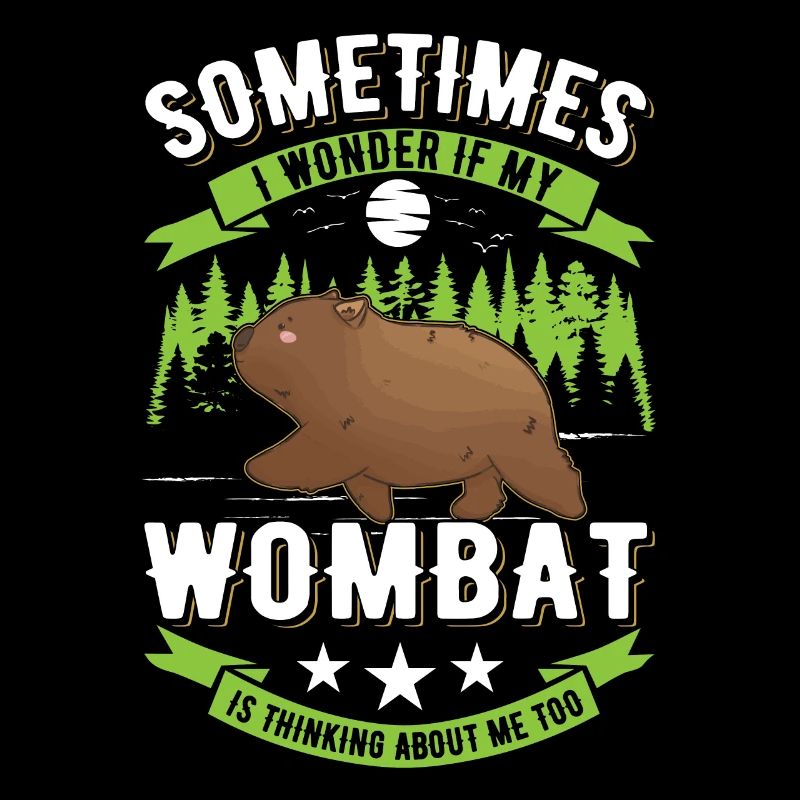 Je me demande si mon Wombat pense aussi à moi