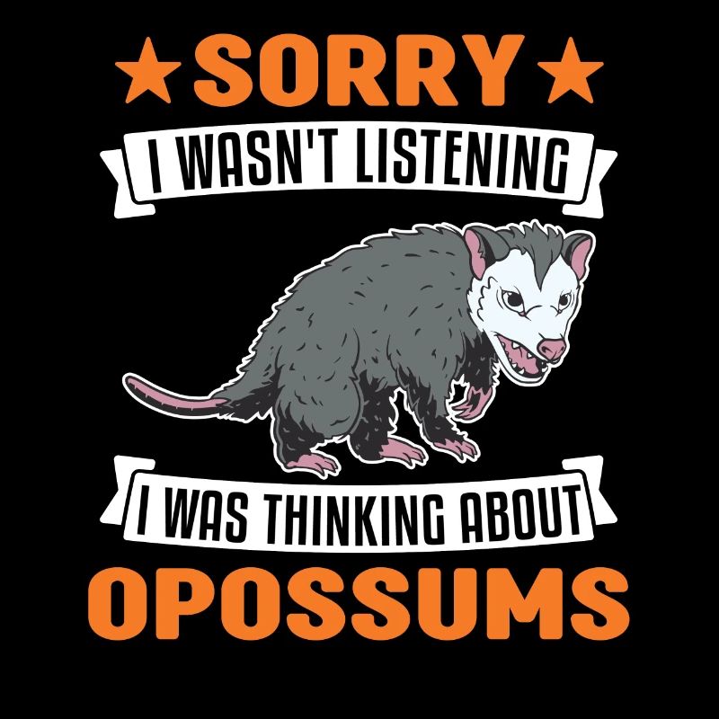Opossum Gift Possum Pouch Rat