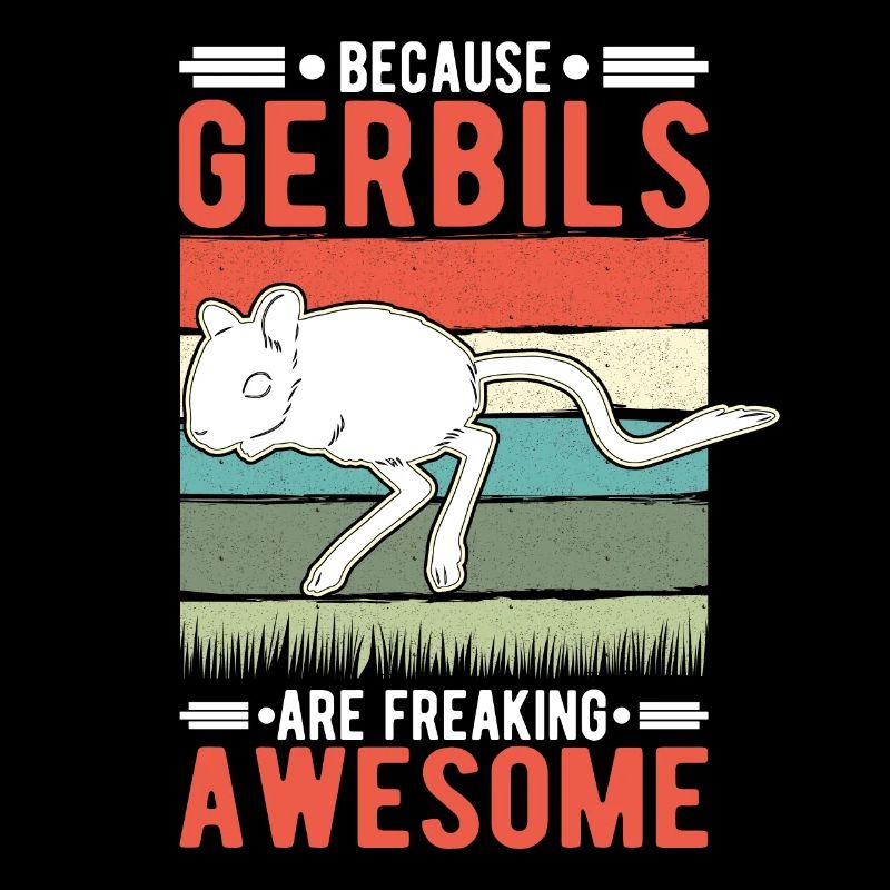 Parce que les gerbilles sont des gerbilles impressionnantes