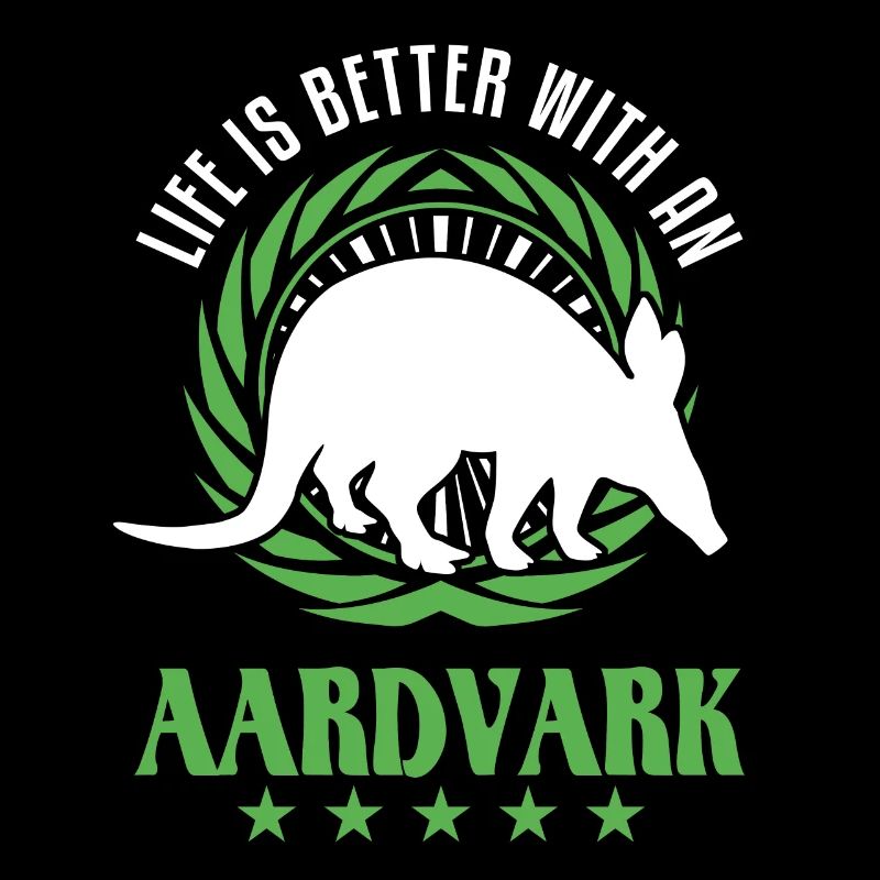 La vie est meilleure avec un Aardvark Erdferkel