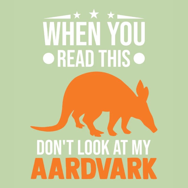 Erdferkel Geschenk Aardvark