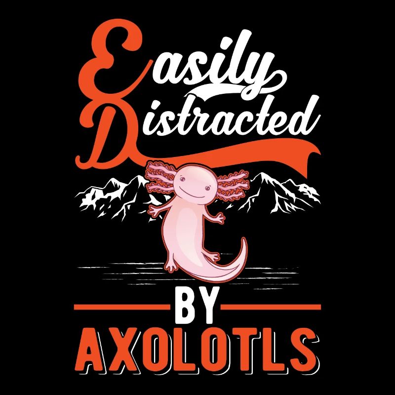 Easily distracted by Axolotls Tail Luch