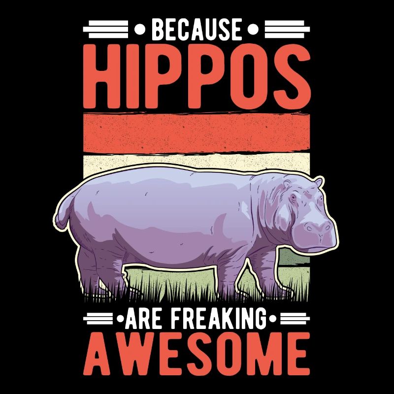 Nilpferd Geschenk Hippo Flusspferd