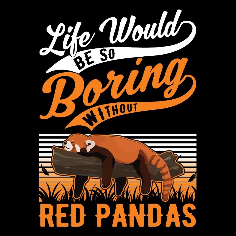 Red Panda Cadeau Chat Ours Panda Rouge