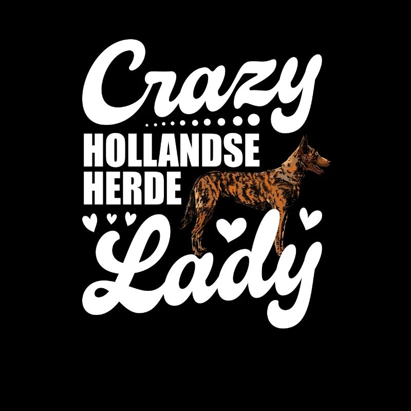 Crazy Hollandse Herder dame