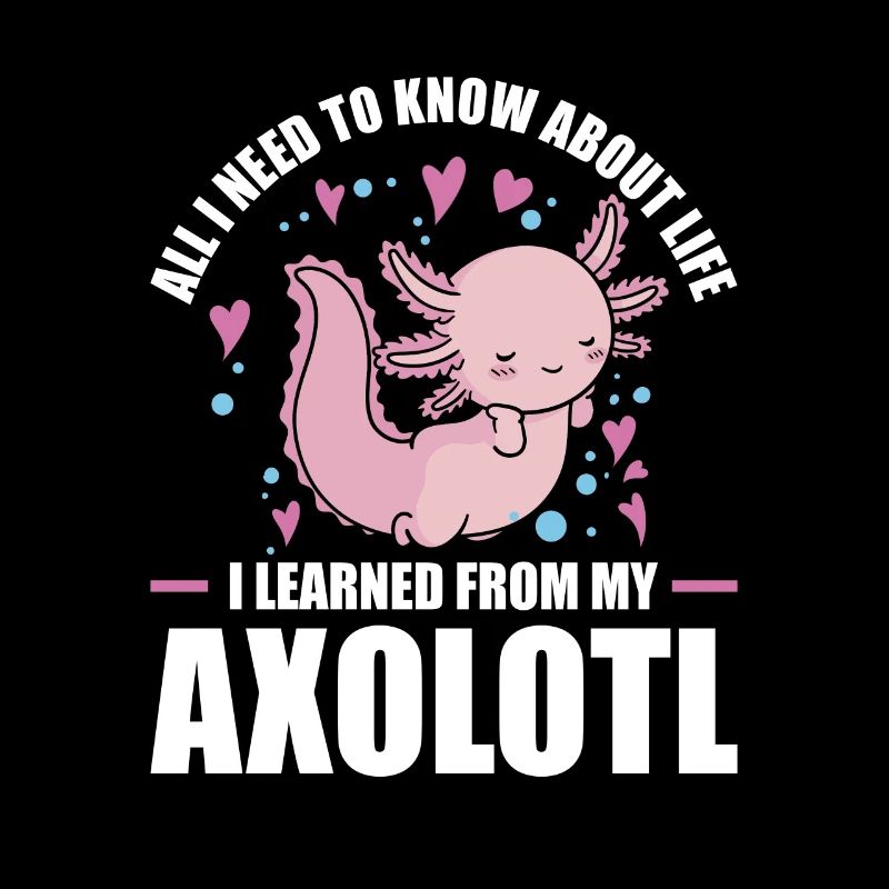 Axolotl Gift Tailed Amphibian