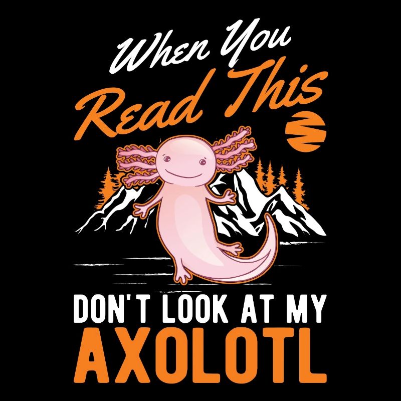 Axolotl Gift Tail Amphibian Axolotl
