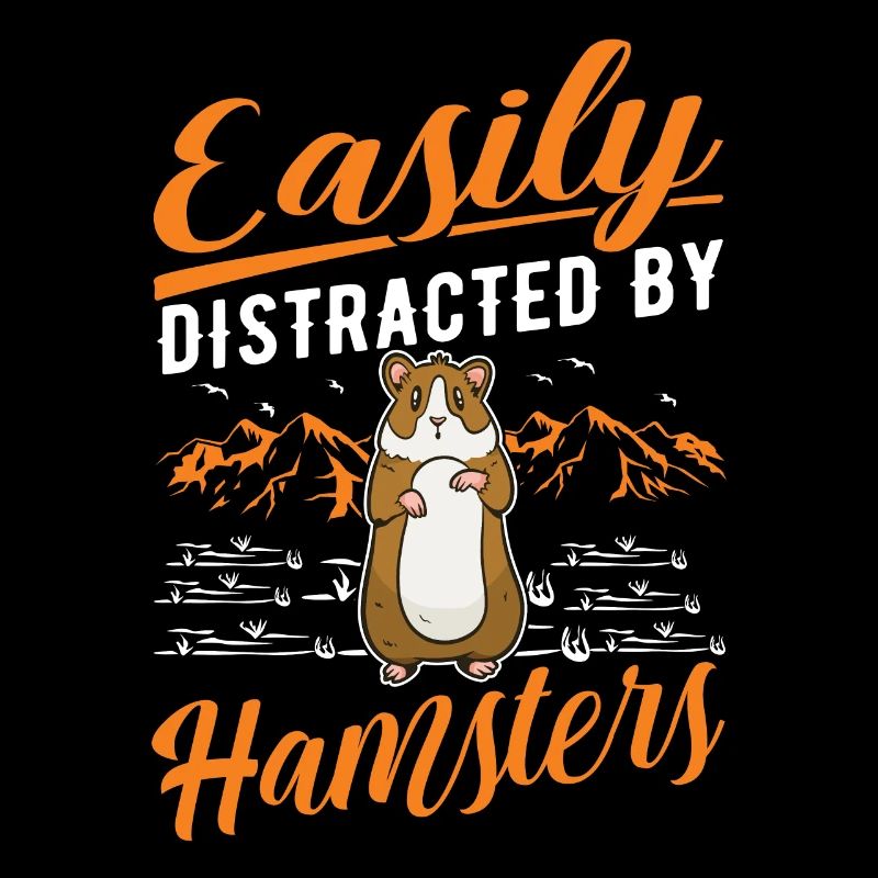 Facilement distrait par les hamsters Goldhamster
