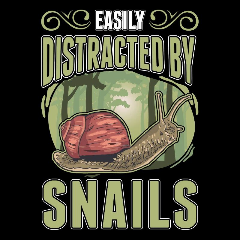 Easily distracted by Snails Snail