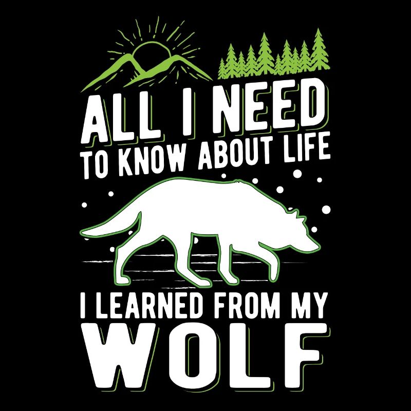 Wolf Lover Gift Wolf Pack