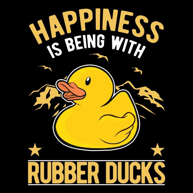 Squeaky Duck Happiness Bathing Duck Rubber Duck