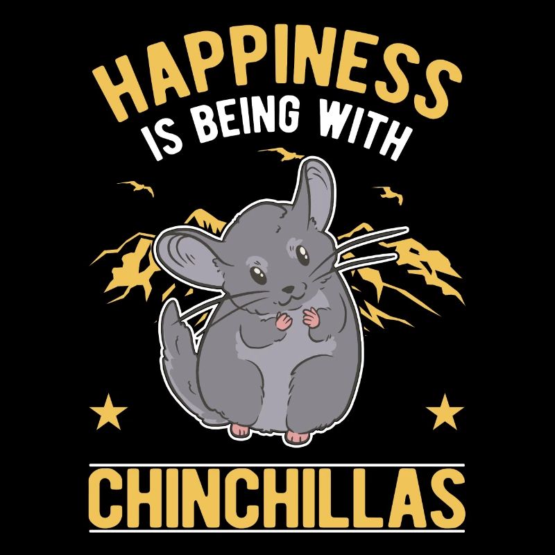 Happiness is being with Chinchillas