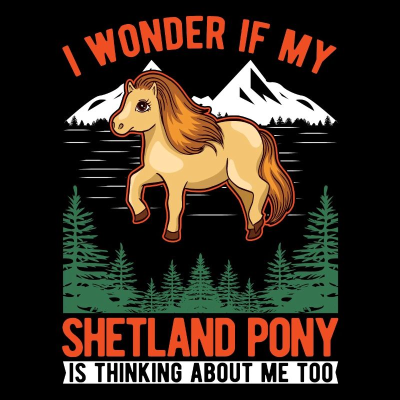 Shetland Pony Cadeau Shetland Pony Shetty