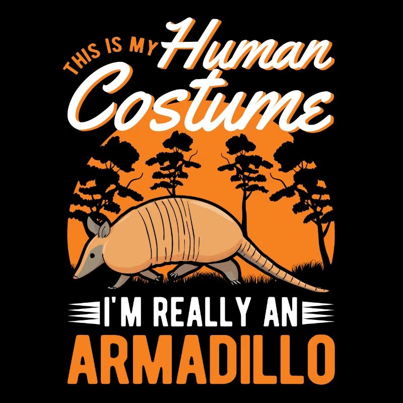 Armadillo Human Costume Gürteltier