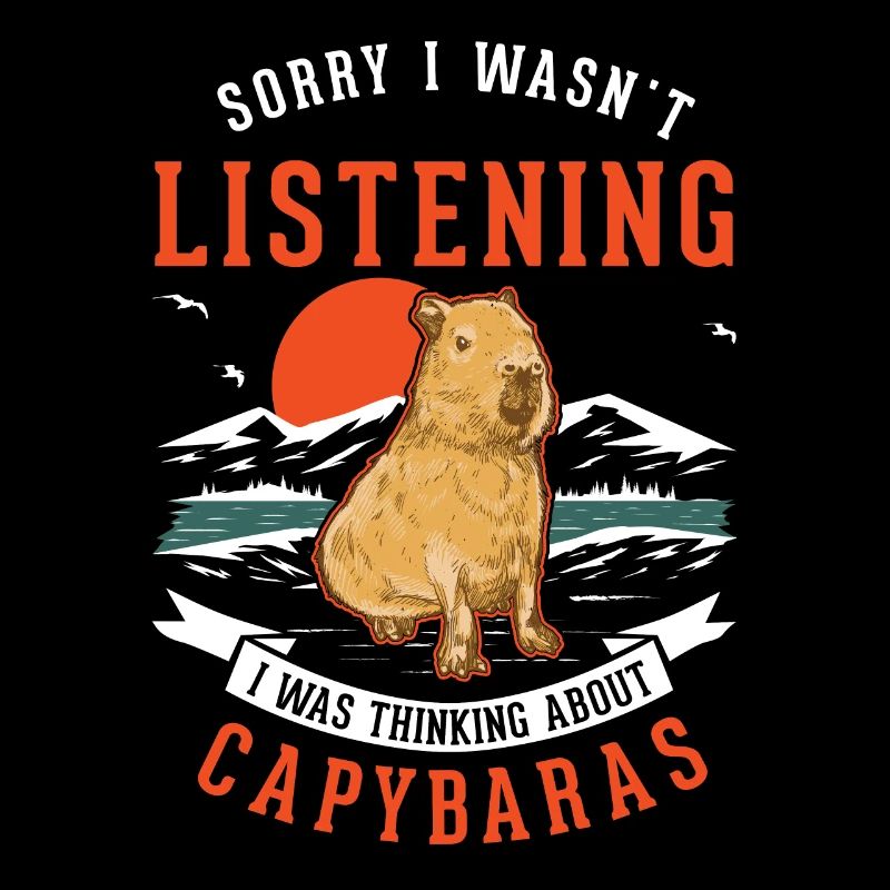 Capybara Cadeau Capibara Capybara