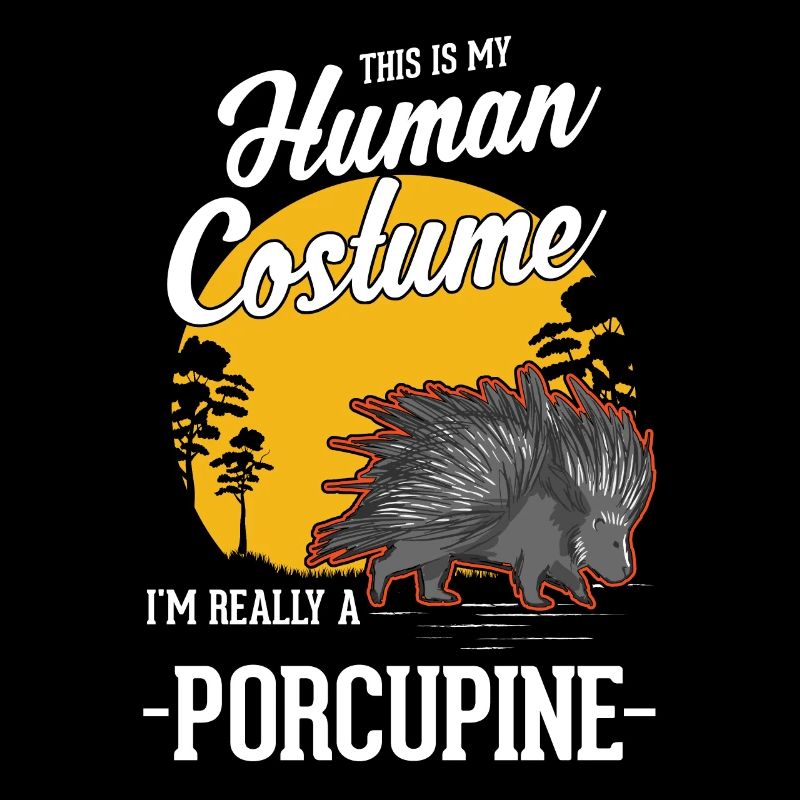 Stachelschwein Human Costume Halloween