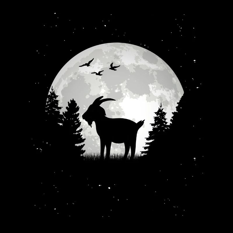 Chèvres, Lune, Chèvre Hôte, Chèvre