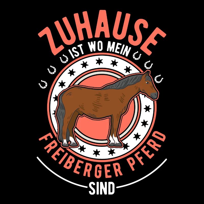 C’est là que se trouve mon cheval Freiberger