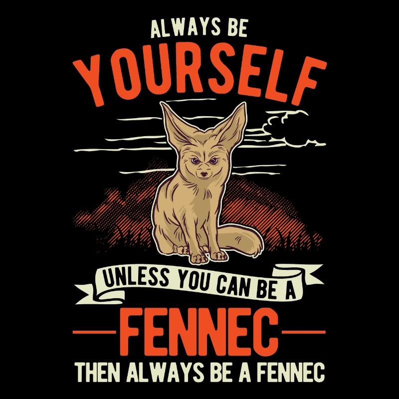 Always be yourses Fennec Desert Fox Fennec