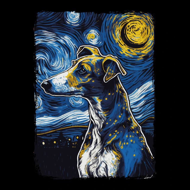 Galgo Español Nuit étoilée