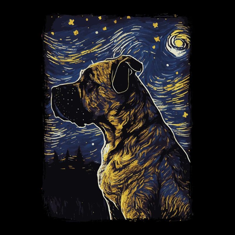 Presa Canario Starry Night