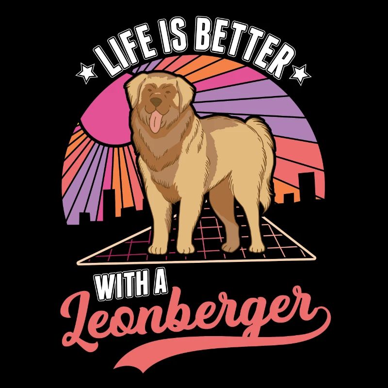 La vie est meilleure avec un Leonberger