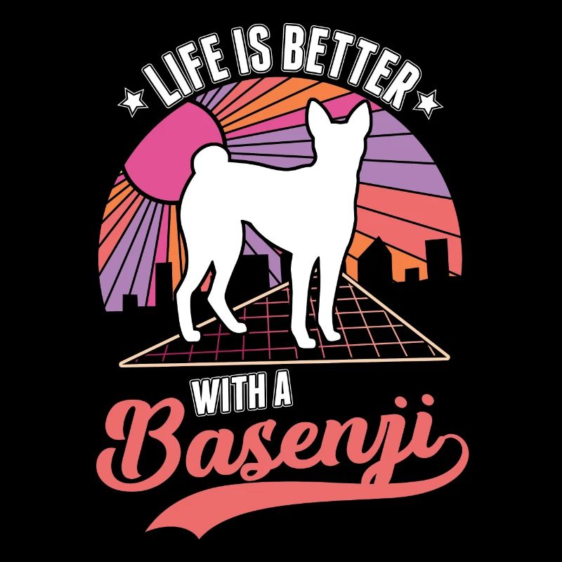 Das Leben ist besser mit einem Basenji