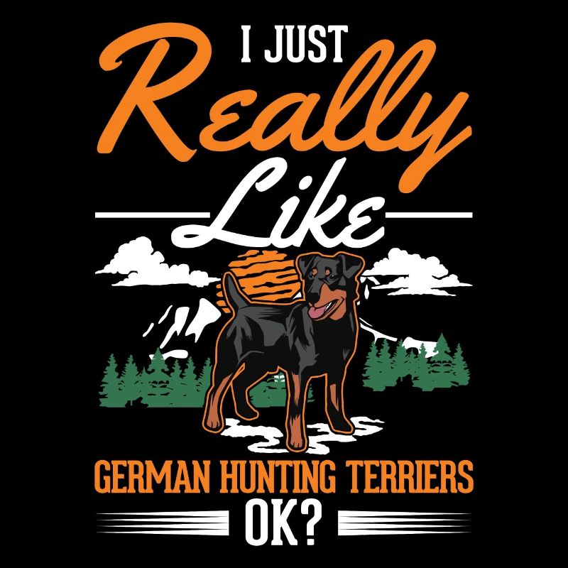 J’aime juste les terriers de chasse allemands