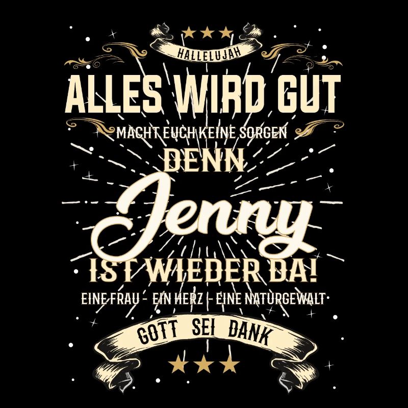 Alles wird gut denn Jenny Ist da Outfit