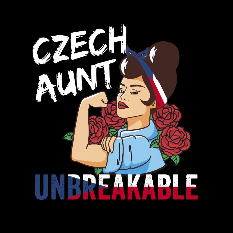 Czech Aunt Heritage Czech Republic Pride