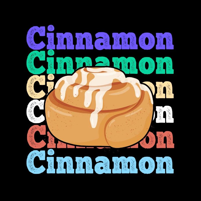 Cinnamon Bun Art voor Cinnamon Roll Lover