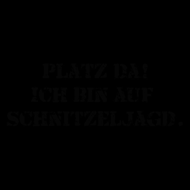 Platz da! Ich bin auf Schnitzeljagd.