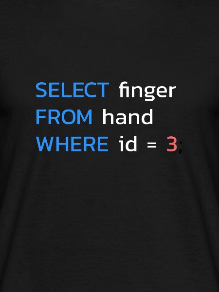 Programmeur SQL drôle